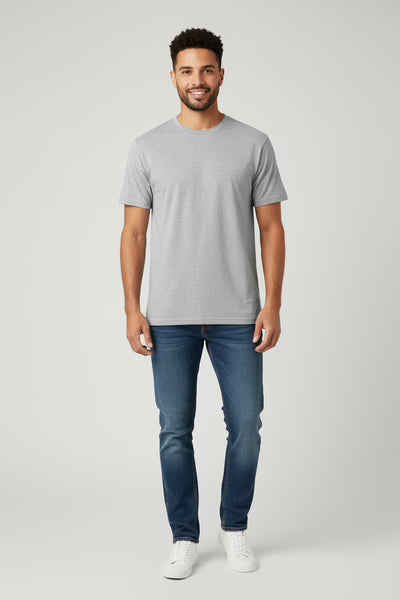 Gildan GN400 – T-Shirt Uomo in Cotone, Sport Grey