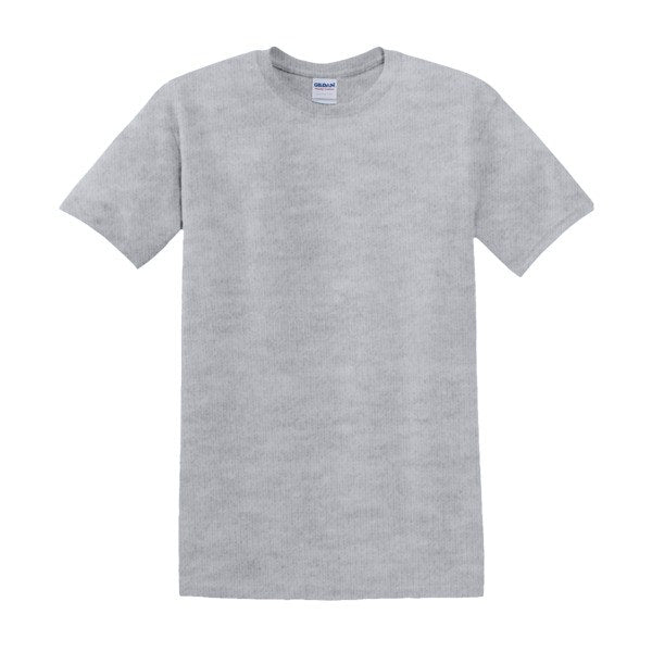 Gildan GN400 – T-Shirt Uomo in Cotone, Sport Grey