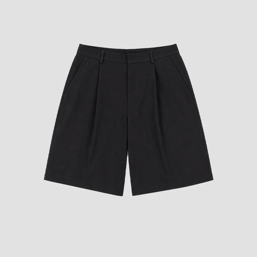 PLEATED BAGGY JORTS